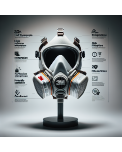 3M Half Facepiece Reusable Respirator Mask