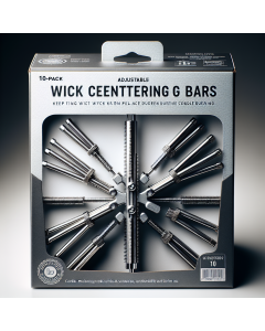 Adjustable Wick Centering Bars (10-Pack)