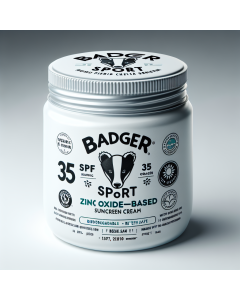 Badger Sport Sunscreen Cream SPF 35