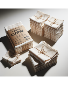 Cotton Cleaning Cloths (10-Pack)