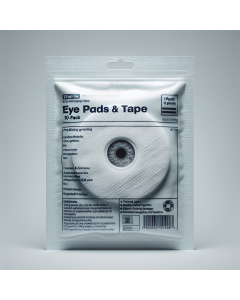 Eye Pads & Tape (Sterile, 10-Pack)