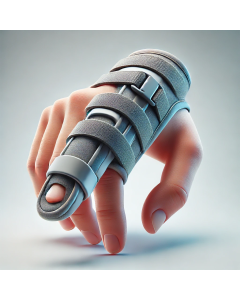 Finger Splint (4-Pack, Adjustable)