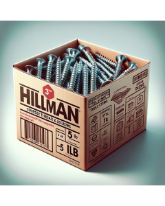 Hillman 3" Coarse Thread Drywall Screws (5 lb. box)