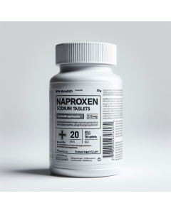 Naproxen Sodium (Aleve, 220 mg, 50 Tablets)
