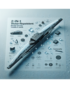Rain-X Latitude 2-in-1 Water Repellent Wiper Blades