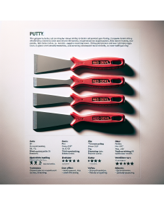 Red Devil 3-Piece Putty Knife Set
