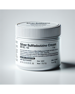 Silver Sulfadiazine Cream (SSD, 1 oz)