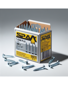 SPAX T-Star Plus Drywall Screws #8 x 2-1/2” (50-count)