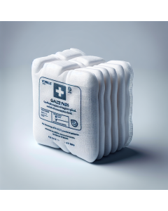 Sterile Gauze Pads (4” x 4”, 50-Pack)