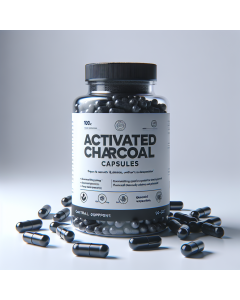 Activated Charcoal Capsules (100-Count)