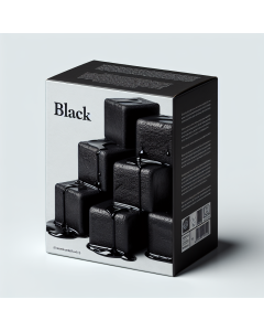 Black Candle Dye Blocks (5-Pack)