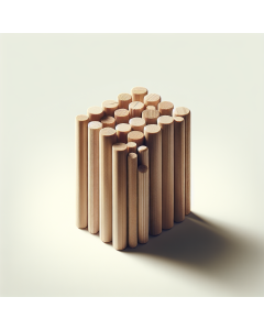 Wood Dowels (¼” x 12”)